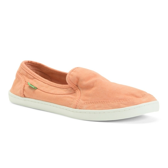 Sanuk Shoes - Sanuk Comfort Slip On Sneakers Coral